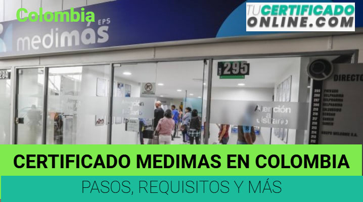 Certificado Medimas en Colombia