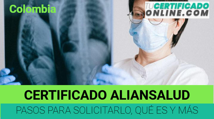 Certificado Aliansalud en Colombia
