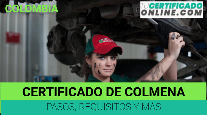 Certificado Colmena en Colombia