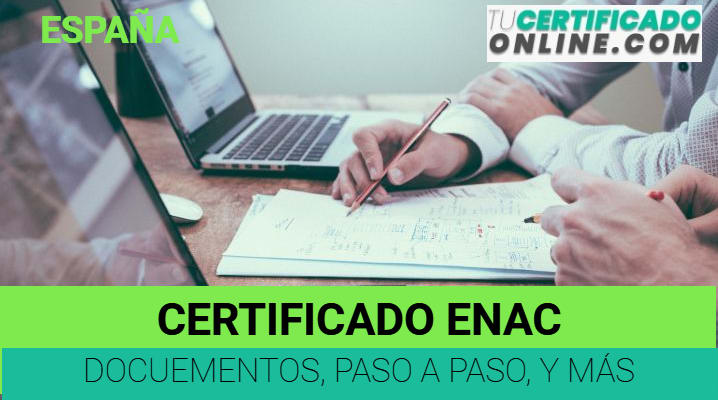 Certificado ENAC			 			